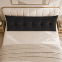 Ver imagem 2 de Almofada Encosto Triangular Cama Leitura Cabeceira Suede