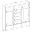 Ver imagem 4 de Guarda Roupa Casal 6 Portas 3 Gavetas Himalaia Demóbile