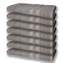 Ver imagem 1 de 7 Toalhas Grande Super Felpudas e Grossa 80x150 Itália Soft Beka - Cinza