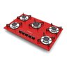 Fogão Cooktop Chamalux 5 Bocas Ultra Chama Vermelho 110/220 - 1
