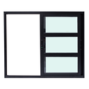 Ver imagem 2 de Janela de Correr Alumínio Preto 02 Folhas Travessa Maxx