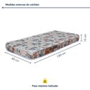Ver imagem 4 de Colchão Berço 130x60x10cm Baby Sleep Tigus Baby