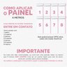 Papel de Parede 3D Painel 4M Folhas Palmeiras Verde Viníl Jadim Realista Auto Colante Lavável - 6