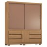 Guarda Roupa Casal 3 Portas 6 Gavetas Arbo Demóbile - 5