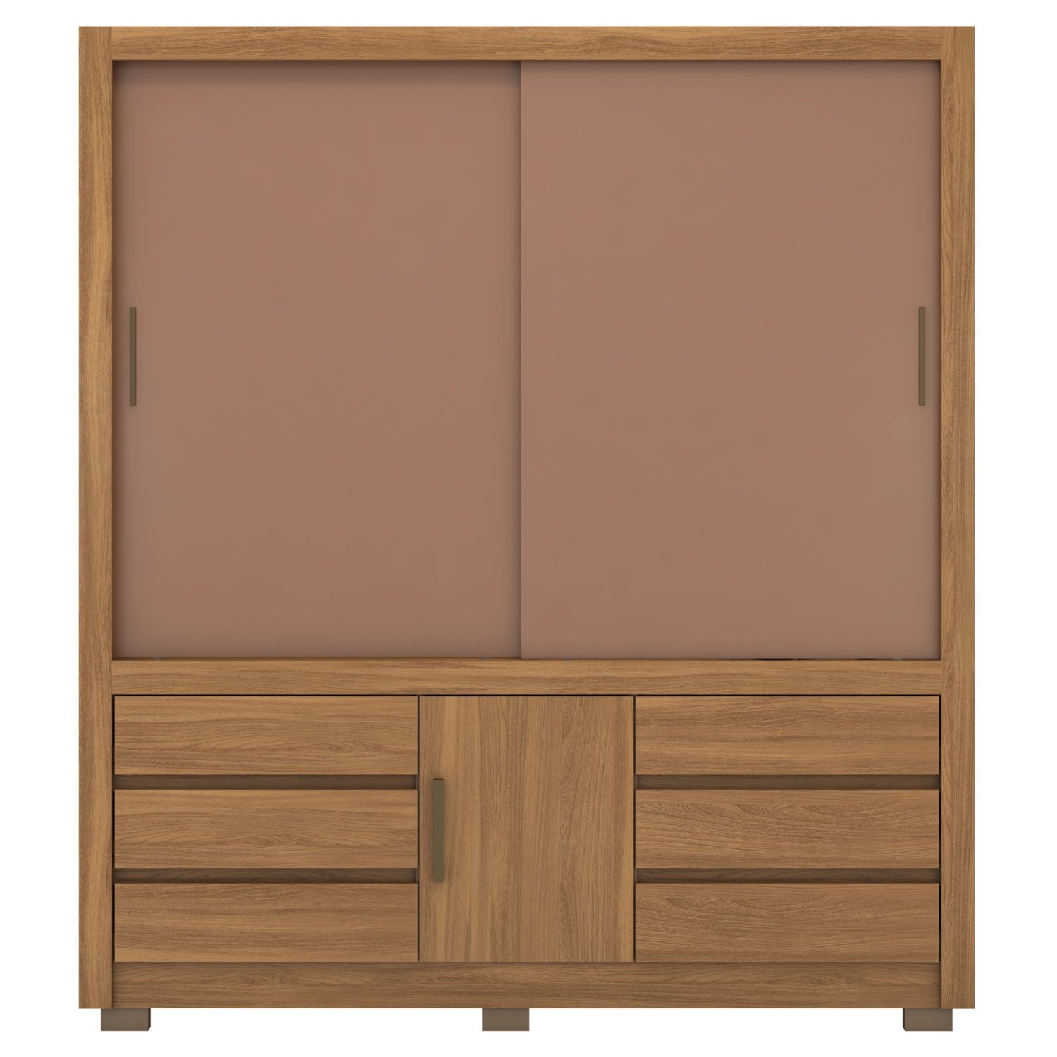 Guarda Roupa Casal 3 Portas 6 Gavetas Arbo Demóbile - 3