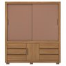 Guarda Roupa Casal 3 Portas 6 Gavetas Arbo Demóbile - 3