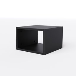 Nicho sem Fundo 30x20cm Preto para Decoração - 1