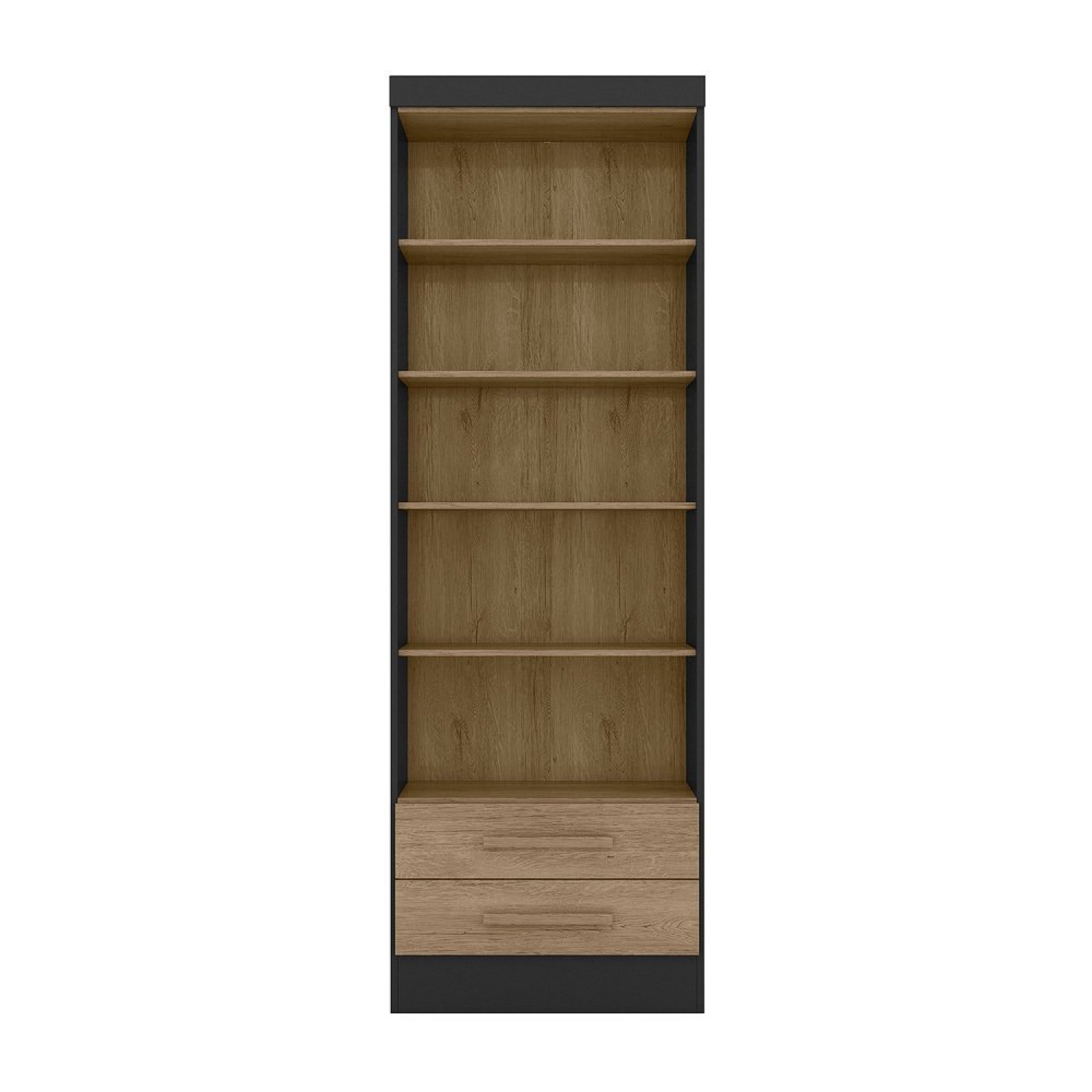 Estante para Livros 2 Gavetas Módulos e Complemento - 5