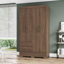 Ver imagem 1 de Guarda Roupa Solteiro 4 Portas 2 Gavetas BS02 Briz