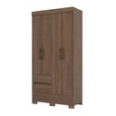 Ver imagem 3 de Guarda Roupa Solteiro 4 Portas 2 Gavetas BS02 Briz