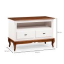 Ver imagem 4 de Rack Linz 2 Gavetas 75 X 120 X 40 (a X L X P)