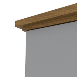 Guarda Roupa Casal com Espelho 6 Portas 6 Gavetas Napoli Henn - 5