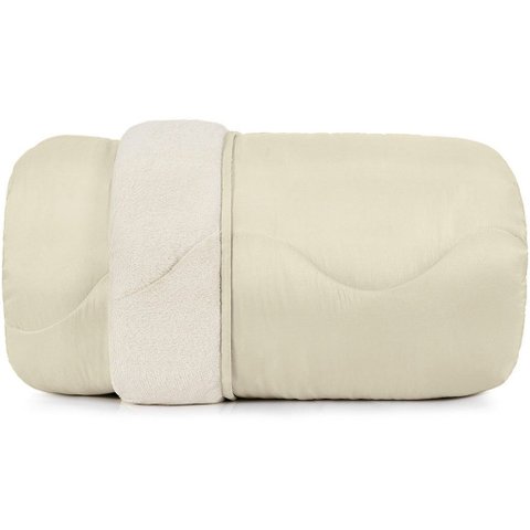 Edredom Queen Blend Comfort 100% Poliéster 150g/m² 220x230m Altenburg Bege Sussurro