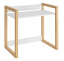 Ver imagem 1 de Mesa Escrivaninha Infantil Zoe Branco Fosco - MoveisAqui