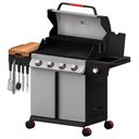 Ver imagem 4 de Churrasqueira A Gás Tgp 6000 Tramontina Preta 5 Utensílios E