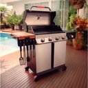 Ver imagem 3 de Churrasqueira A Gás Tgp 6000 Tramontina Preta 5 Utensílios E