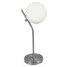 Abajur Luminária De Mesa Aro Jabuticaba Globo Orby Prata - 2