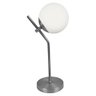 Abajur Luminária De Mesa Aro Jabuticaba Globo Orby Prata - 1