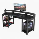 Ver imagem 5 de Mesa Gamer Cockpit para 2 Monitores 186cm Tecnomóbili