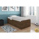 Ver imagem 1 de Cama Baú Camila Solteiro 0,88 Framar Malbec