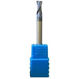 Fresa Topo Reto Metal Duro 4,0 X 75mm - 2c Longa 45hrc