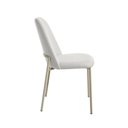 Ver imagem 5 de Conjunto com 2 Cadeiras Lucille Champanhe Linho Mescla