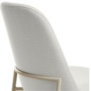 Ver imagem 4 de Conjunto com 2 Cadeiras Lucille Champanhe Linho Mescla