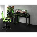 Ver imagem 5 de Mesa Gamer Multimóveis CR25049 Preta/Verde
