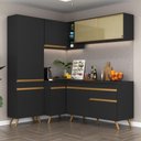 Preto/Dourado