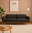 Ver imagem 1 de Sofá 2 Lugares 180cm Cocie Linho Preto Acinzentado - Sallar Home