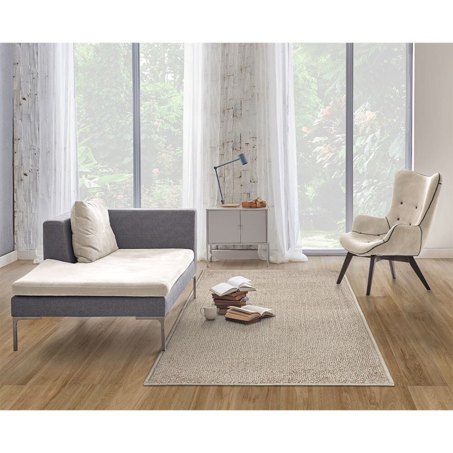 Tapete 100x150cm Relex N Tapetes São Carlos - 1