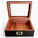 Ver imagem 6 de Caixa Umidora de Charutos Cigarol Higrômetro Digital com Bandeja 50 Unidades