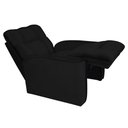 Ver imagem 3 de Poltrona do Papai Reclinável Confortável Manual Comfort Veludo Preto - Montanaris Decor