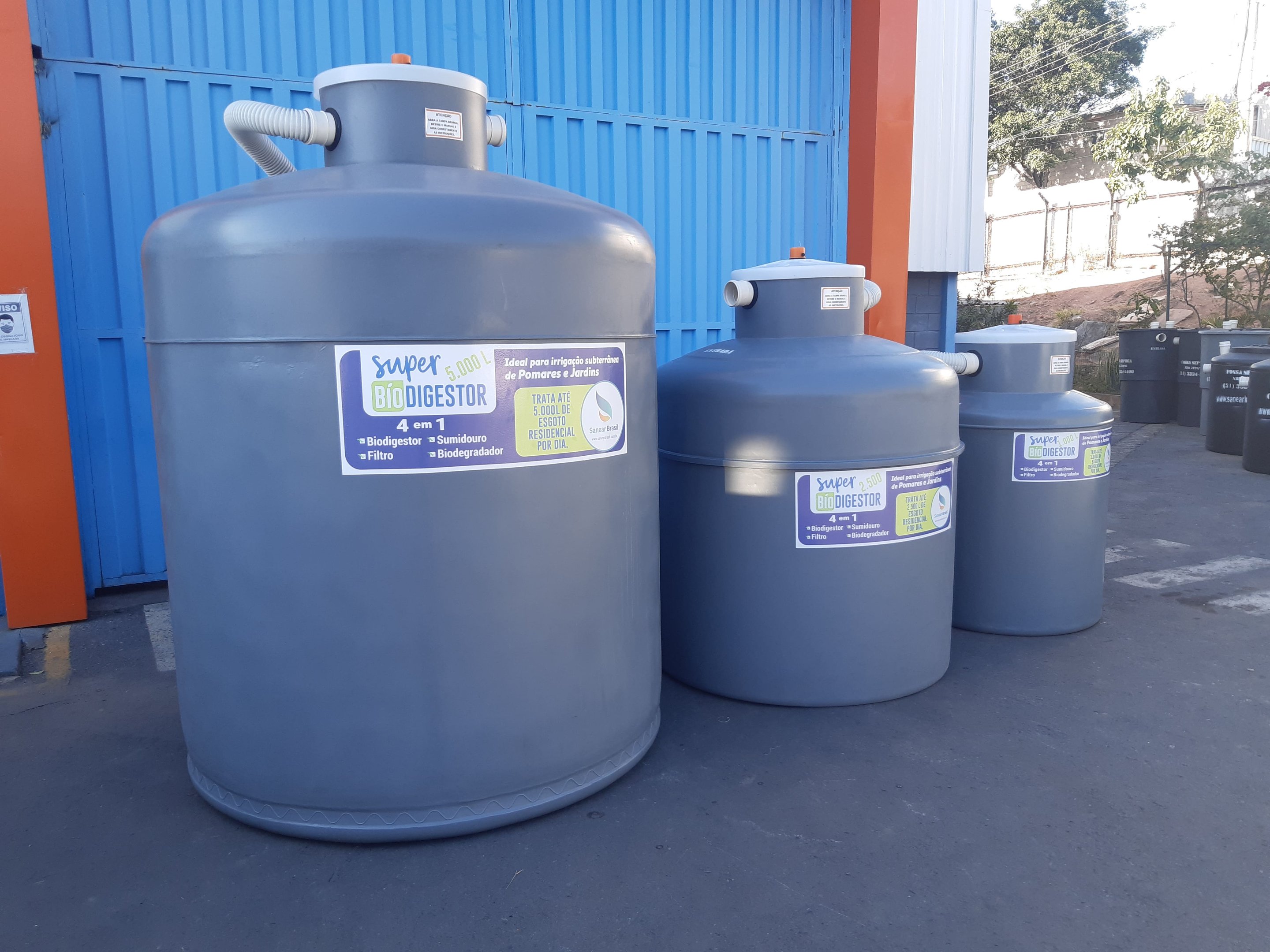 Super Biodigestor (4 em 1) 1.600l - Sanear Brasil - 2