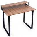 Ver imagem 5 de Mesa Escrivaninha Estilo Industrial Mel 100 cm Bemfixa