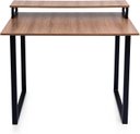 Ver imagem 1 de Mesa Escrivaninha Estilo Industrial Mel 100 cm Bemfixa