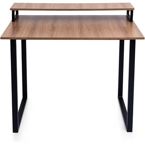 Mesa Escrivaninha Estilo Industrial Mel 100 cm Bemfixa