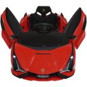 Ver imagem 4 de Mini Carro Elétrico Infantil Criança 6V Lamborghini Sián Controle Remoto Vermelho Brinqway BW-