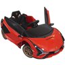 Mini Carro Elétrico Infantil Criança 6V Lamborghini Sián Controle Remoto Vermelho Brinqway BW- - 3