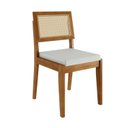 Ver imagem 2 de Conjunto Sala de Jantar Mesa Donna com 4 Cadeiras Rainha Nesher Móveis