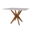 Ver imagem 4 de Conjunto Sala de Jantar Mesa Donna com 4 Cadeiras Rainha Nesher Móveis