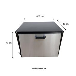 Forno Médio 80 Litros Alta Pressão com Tampa de Inox Cefaz FRG-13 - 3