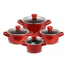 Jogo de Panelas em Cerâmica Duo com 4 Peças Ceraflame Pomodoro - 1