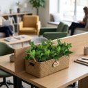 Ver mais imagens de 15 Mini Buquê de Hera Artificial Realista Verde Premium para Mesa, Vasos e Decoração