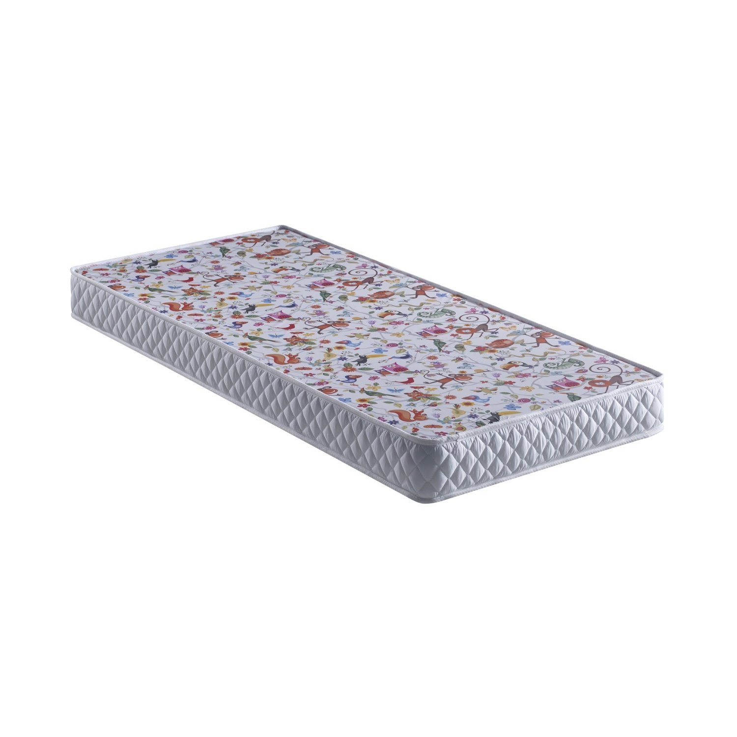 Colchão Infantil D18 Espuma Status Bordado 60x130x12cm Ecoline  - 2