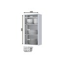 Ver imagem 4 de Armário Aéreo P/ Cozinha Americana C/ 1 Porta 40cm Branco - Henn