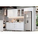 Ver imagem 3 de Armário Aéreo P/ Cozinha Americana C/ 1 Porta 40cm Branco - Henn