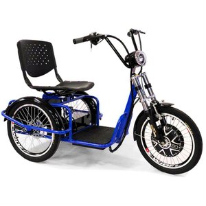 Triciclo Elétrico - Village PAM - 800w - Azul - Plug and Move