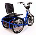 Ver imagem 3 de Triciclo Elétrico - Village PAM - 800w - Azul - Plug and Move