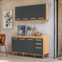 Ver imagem 4 de Conjunto de Cozinha Lily Modulado com 8 Portas 2 Gavetas